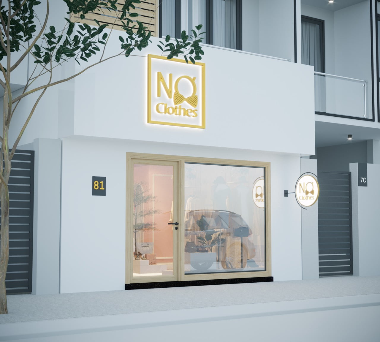 Thiết kế spa shop cafe tại Bình Dương