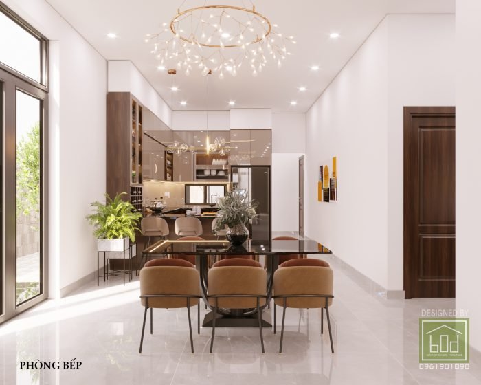 nhà phố hiện đại kết hợp truyền thống (4)