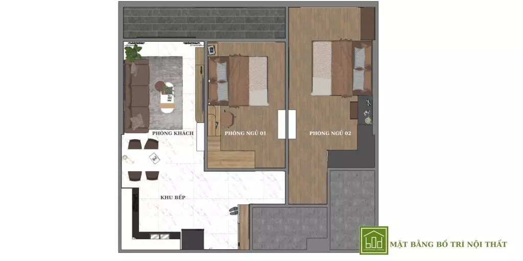 Nội thất chung cư C-SkyView Chánh Nghĩa