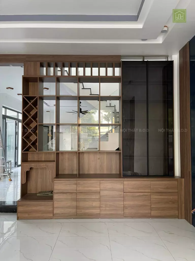 Nội thất nhà phố Phú Tân 250m2